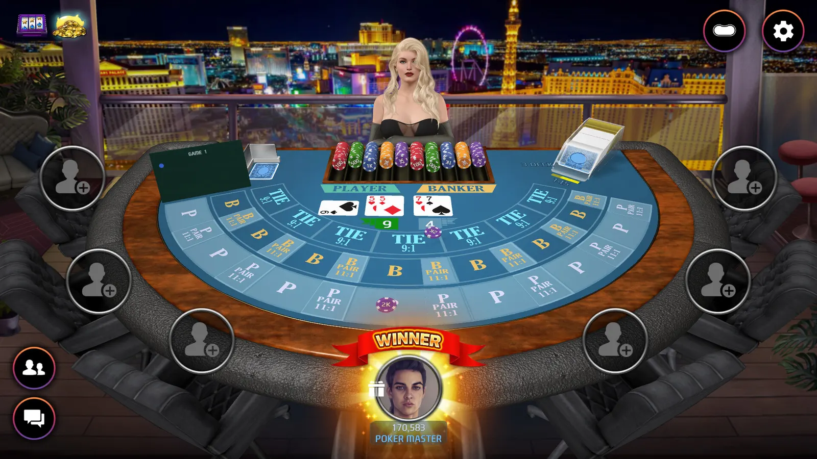 Poker Master - Texas Hold'em, Roulette, Blackjack, Baccarat, Omaha, Slots, Teen Patti, Mahjong, Landlord, Showhand, Bullfighting, Chinese poker media 3