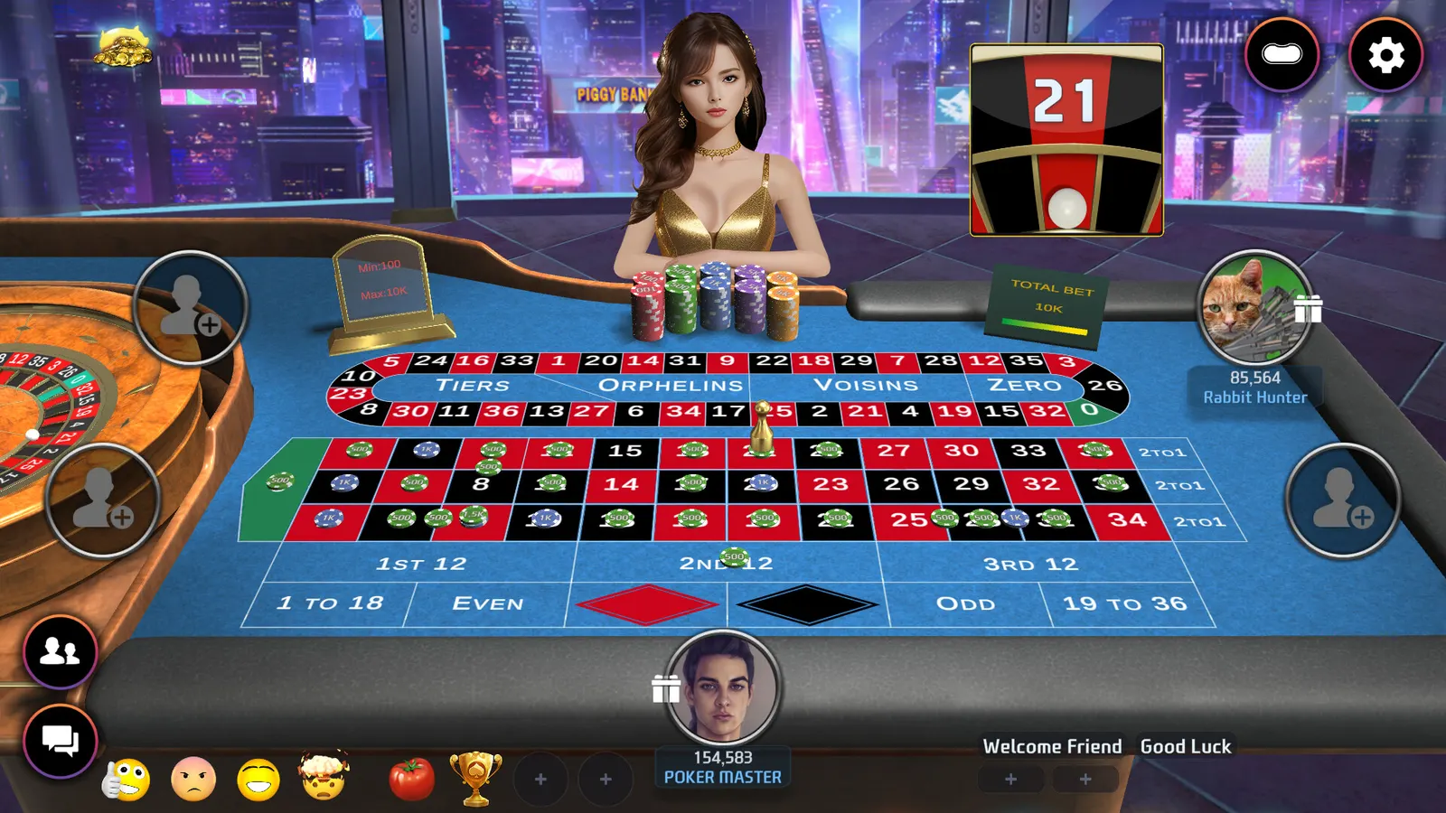 Poker Master - Texas Hold'em, Roulette, Blackjack, Baccarat, Omaha, Slots, Teen Patti, Mahjong, Landlord, Showhand, Bullfighting, Chinese poker media 4