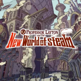 Обкладинка гри Professor Layton and The New World of Steam