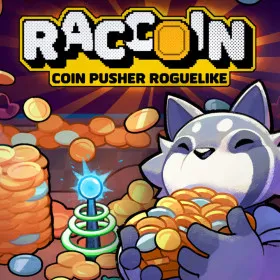 Обкладинка гри RACCOIN: Coin Pusher Roguelike