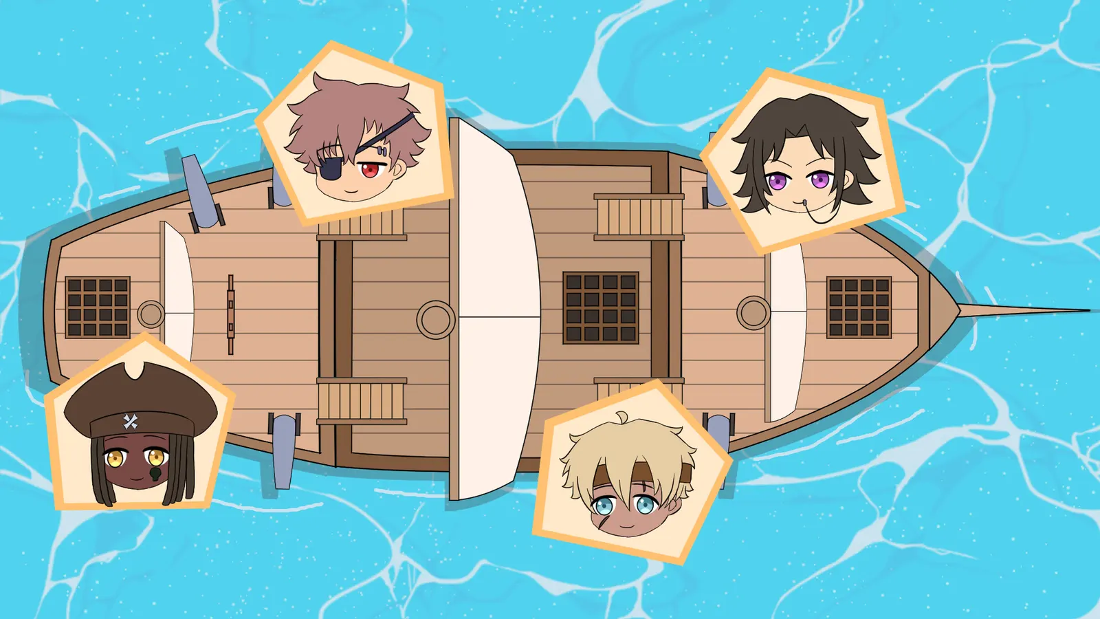 Rapscallions On Deck - Friendship Otome media 3