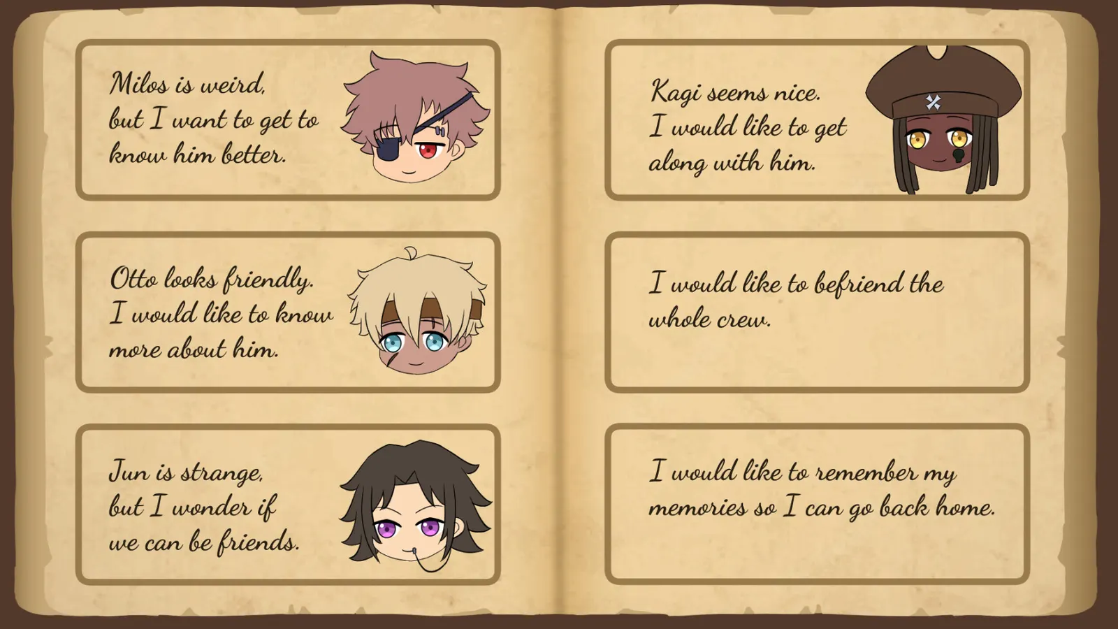 Rapscallions On Deck - Friendship Otome media 5
