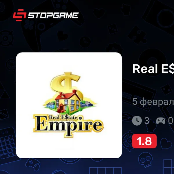 Обкладинка гри Real E$tate Empire