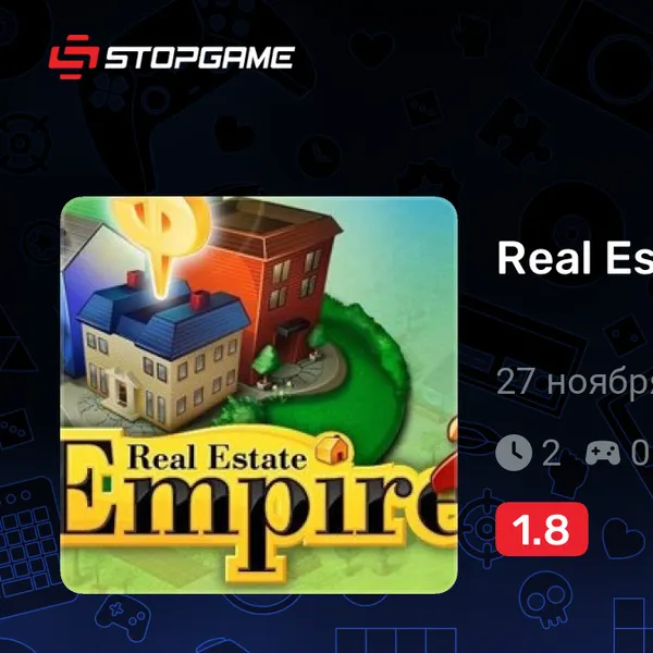 Обкладинка гри Real Estate Empire 2