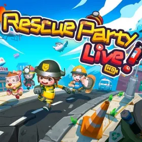 Обкладинка гри Rescue Party: Live!