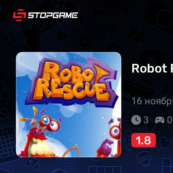 Обкладинка гри Robot Rescue