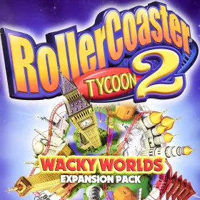 Обкладинка гри RollerCoaster Tycoon 2: Wacky Worlds