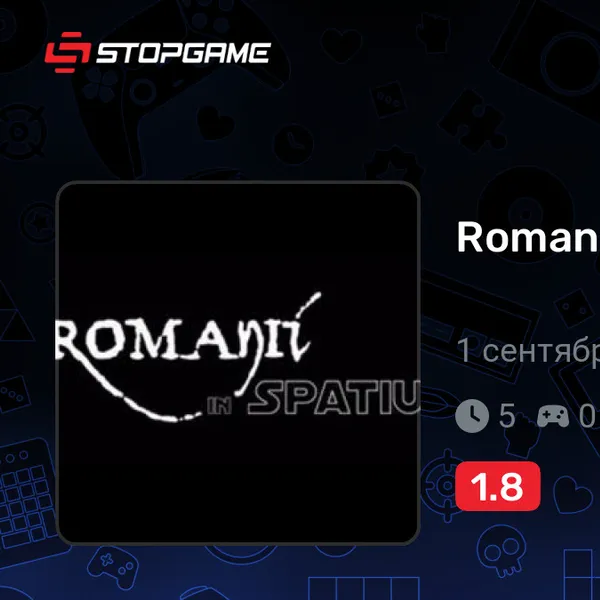 Обкладинка гри Romanians in Space
