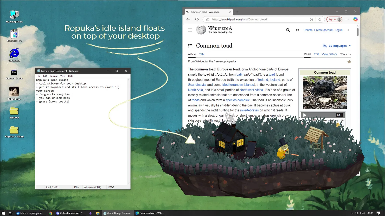 Ropuka's Idle Island media 5