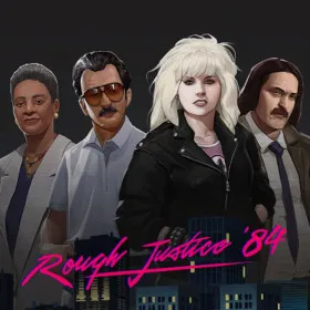 Обкладинка гри Rough Justice: '84
