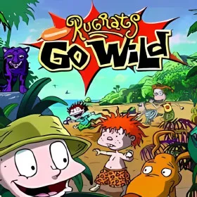 Обкладинка гри Rugrats Go Wild!