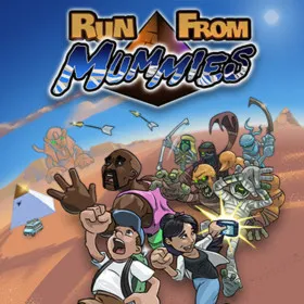 Обкладинка гри Run From Mummies
