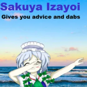 Обкладинка гри Sakuya Izayoi Gives You Advice And Dabs