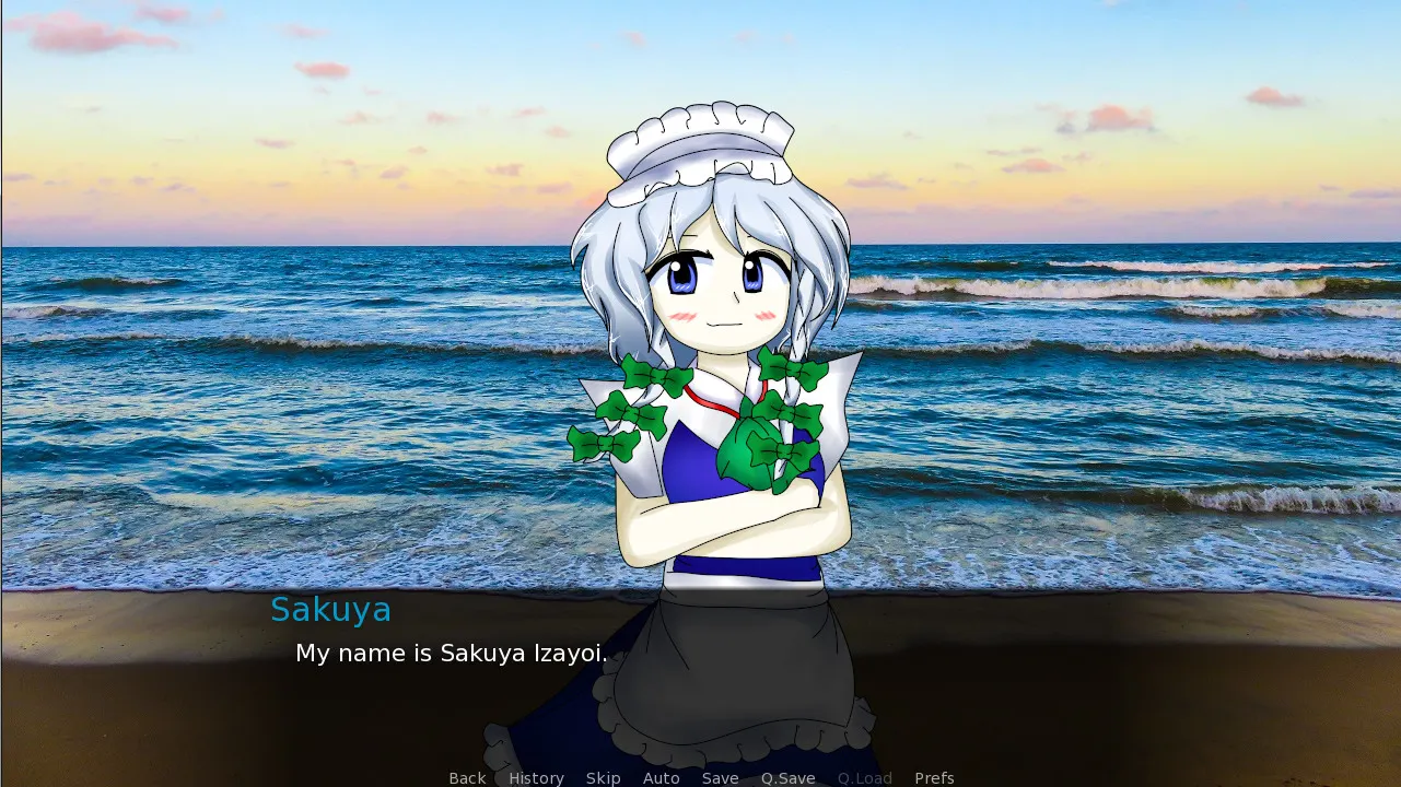 Sakuya Izayoi Gives You Advice And Dabs media 1