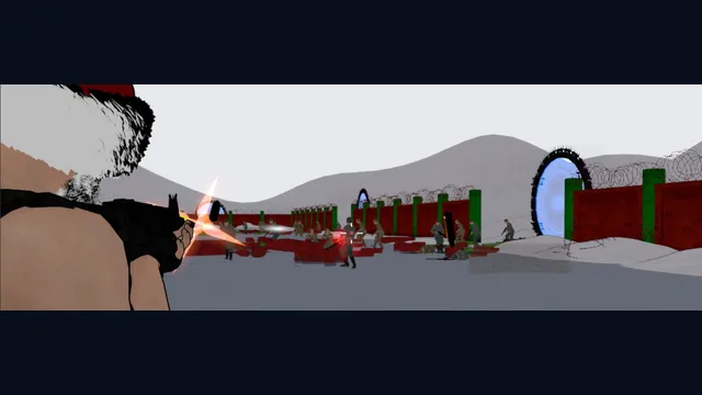 Santa Slays Nazis