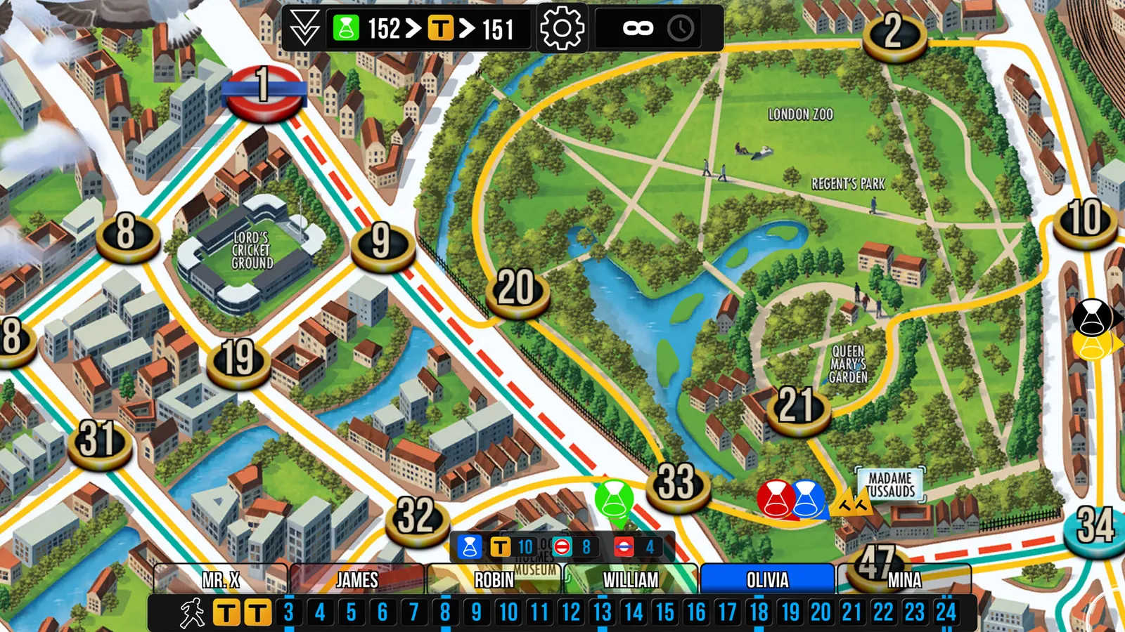 Scotland Yard – Hunting Mister X media 3
