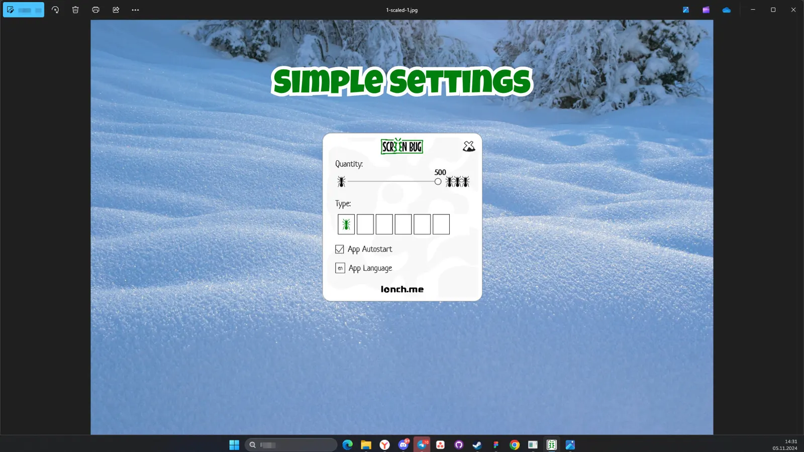 Screen BUG media 3