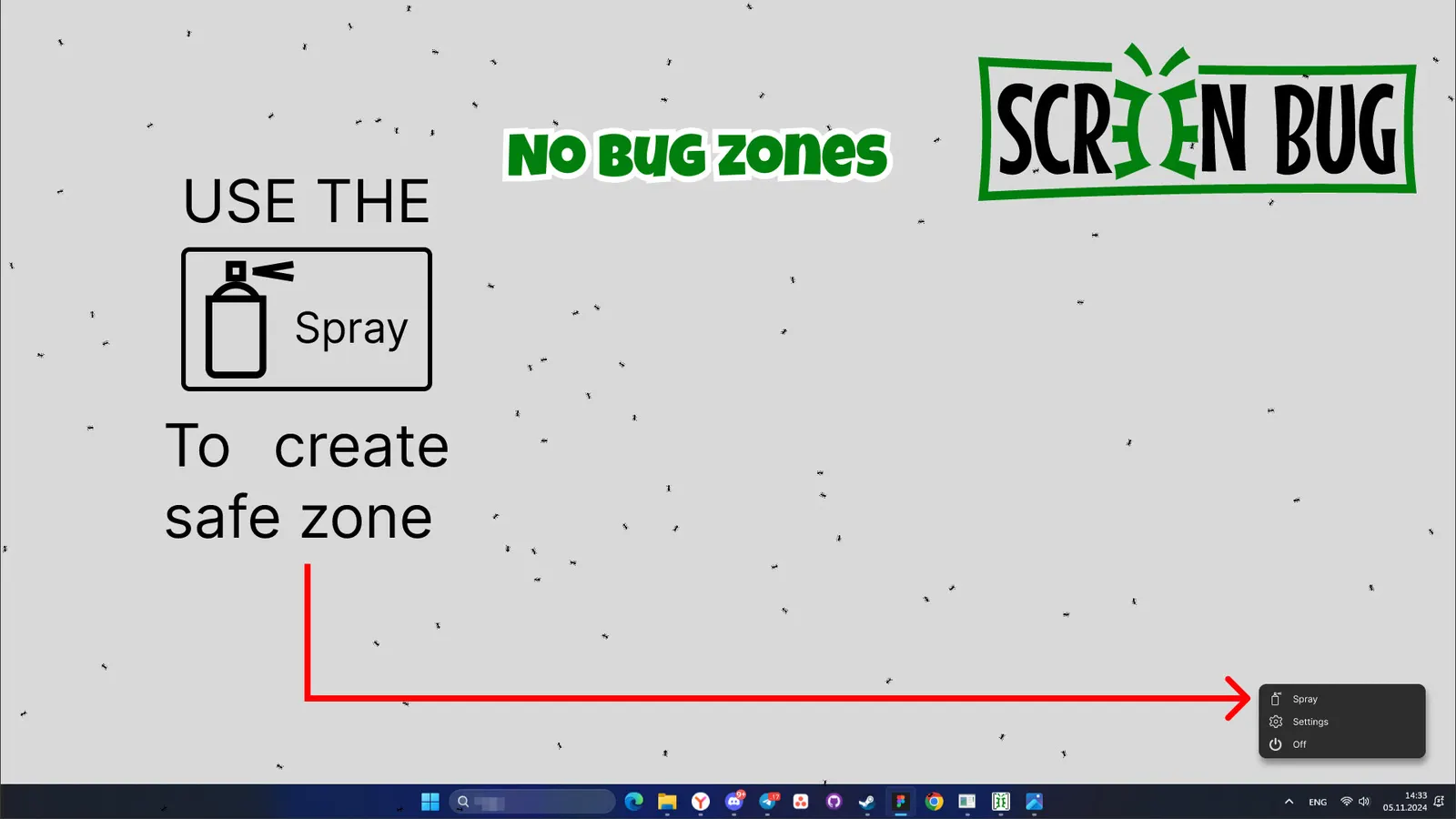 Screen BUG media 4
