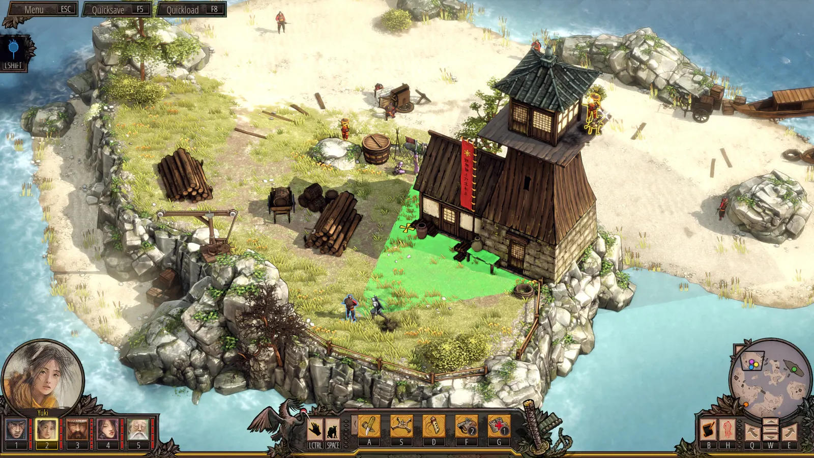 Shadow Tactics: Aiko's Choice media 10