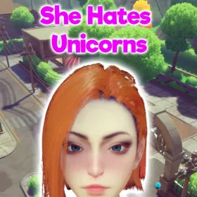Обкладинка гри She Hates Unicorns