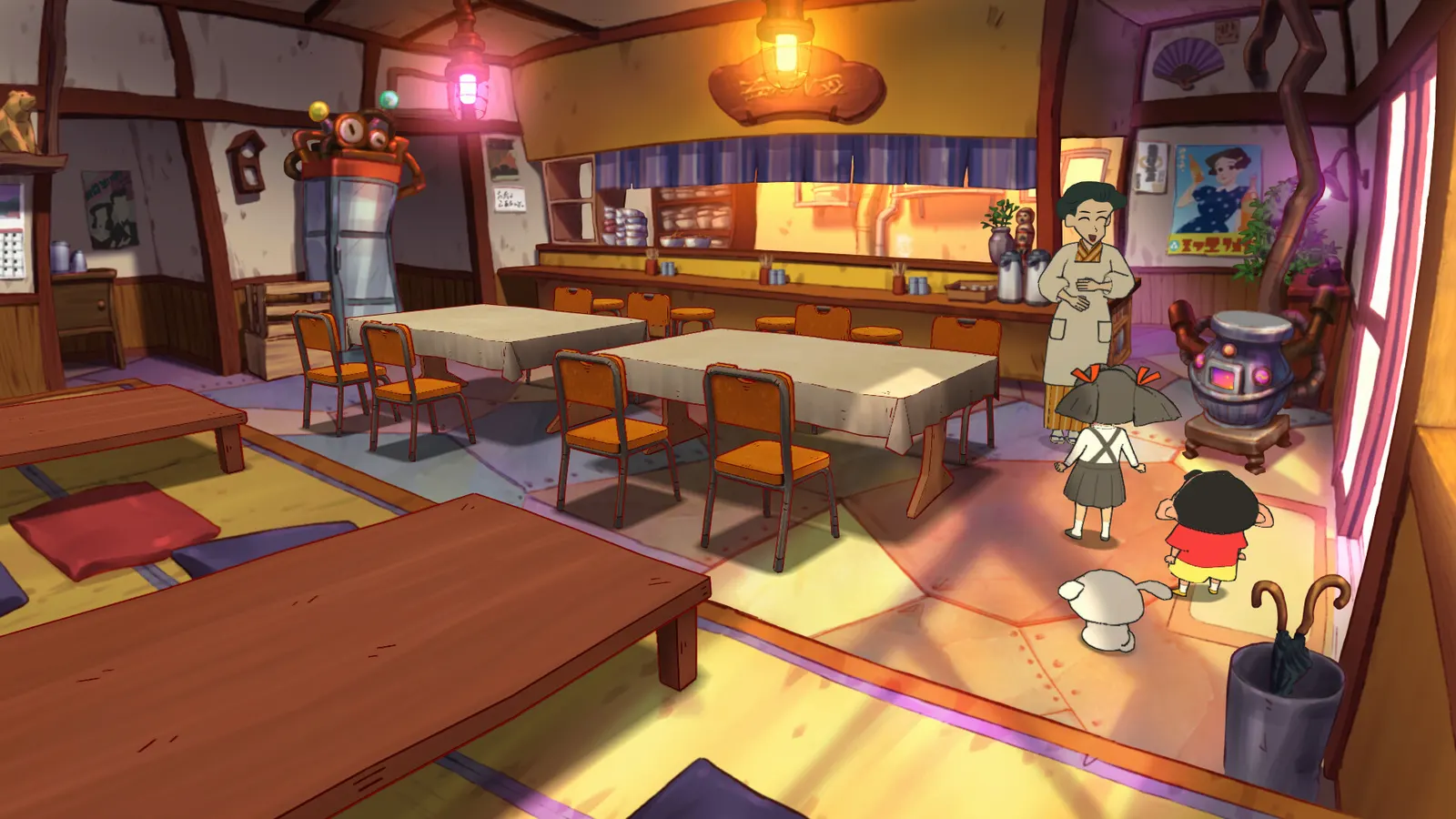 Shin chan: Shiro and the Coal Town media 15