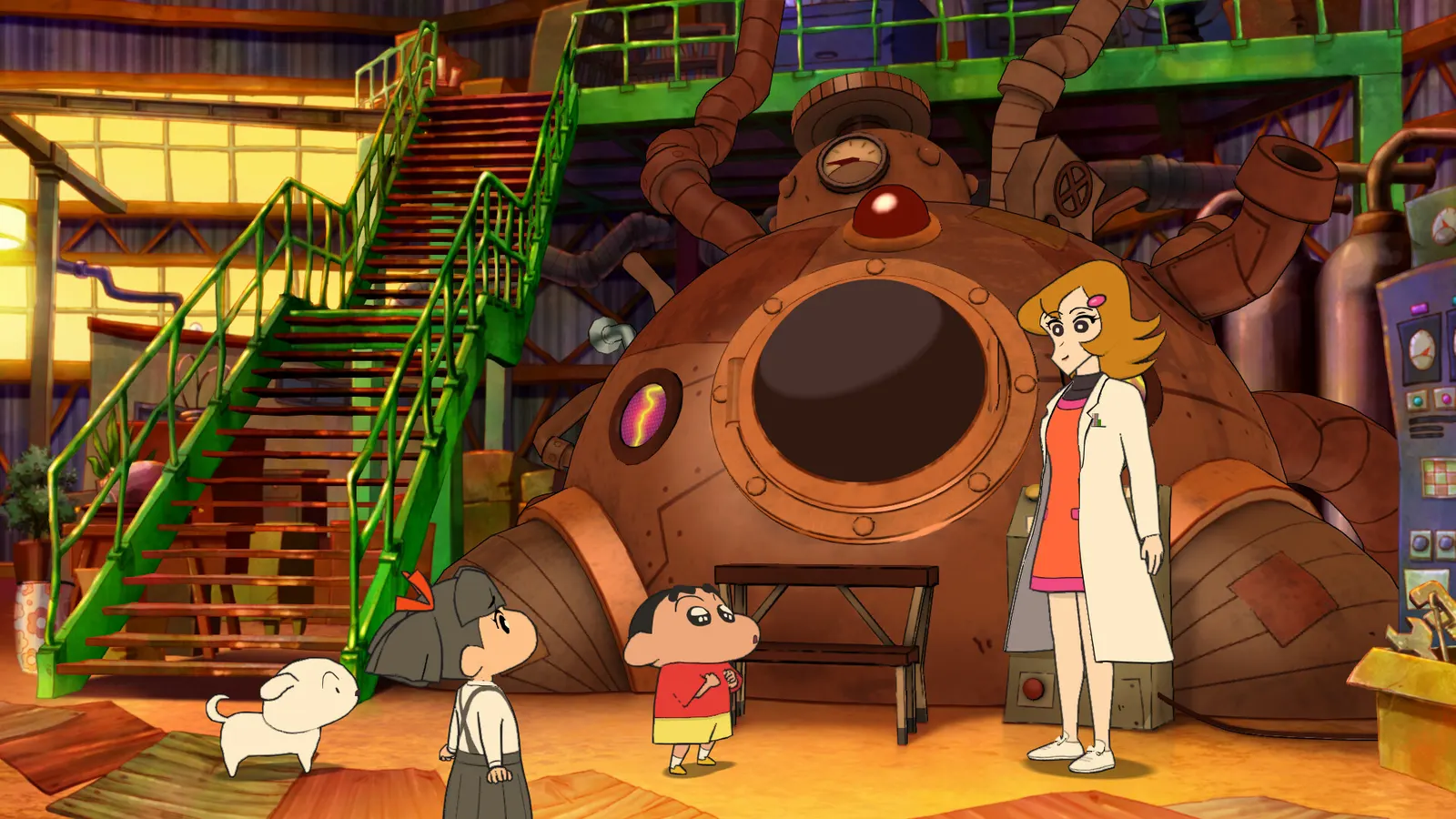 Shin chan: Shiro and the Coal Town media 18