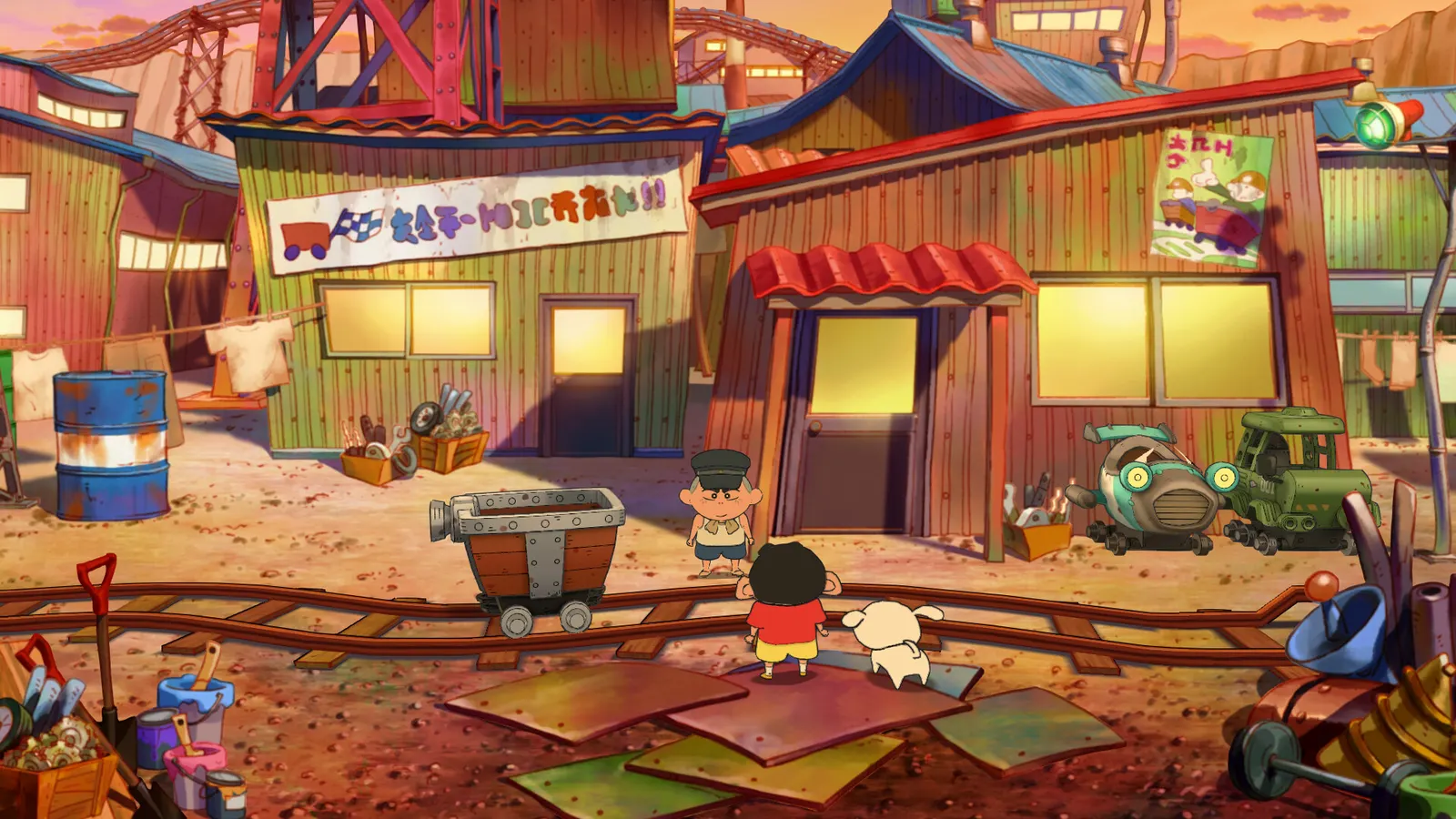 Shin chan: Shiro and the Coal Town media 23