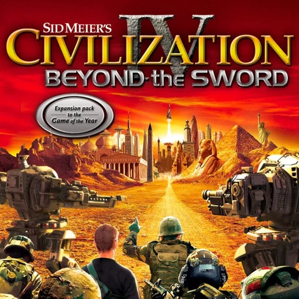 Обкладинка гри Civilization IV: Beyond the Sword