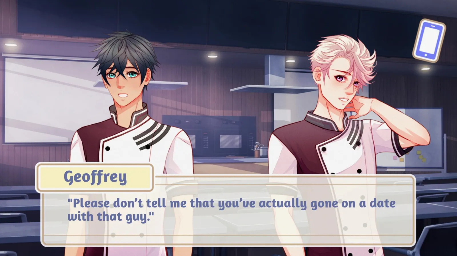 Sifting Thyme - an otome game inspired by culinary shows media 2