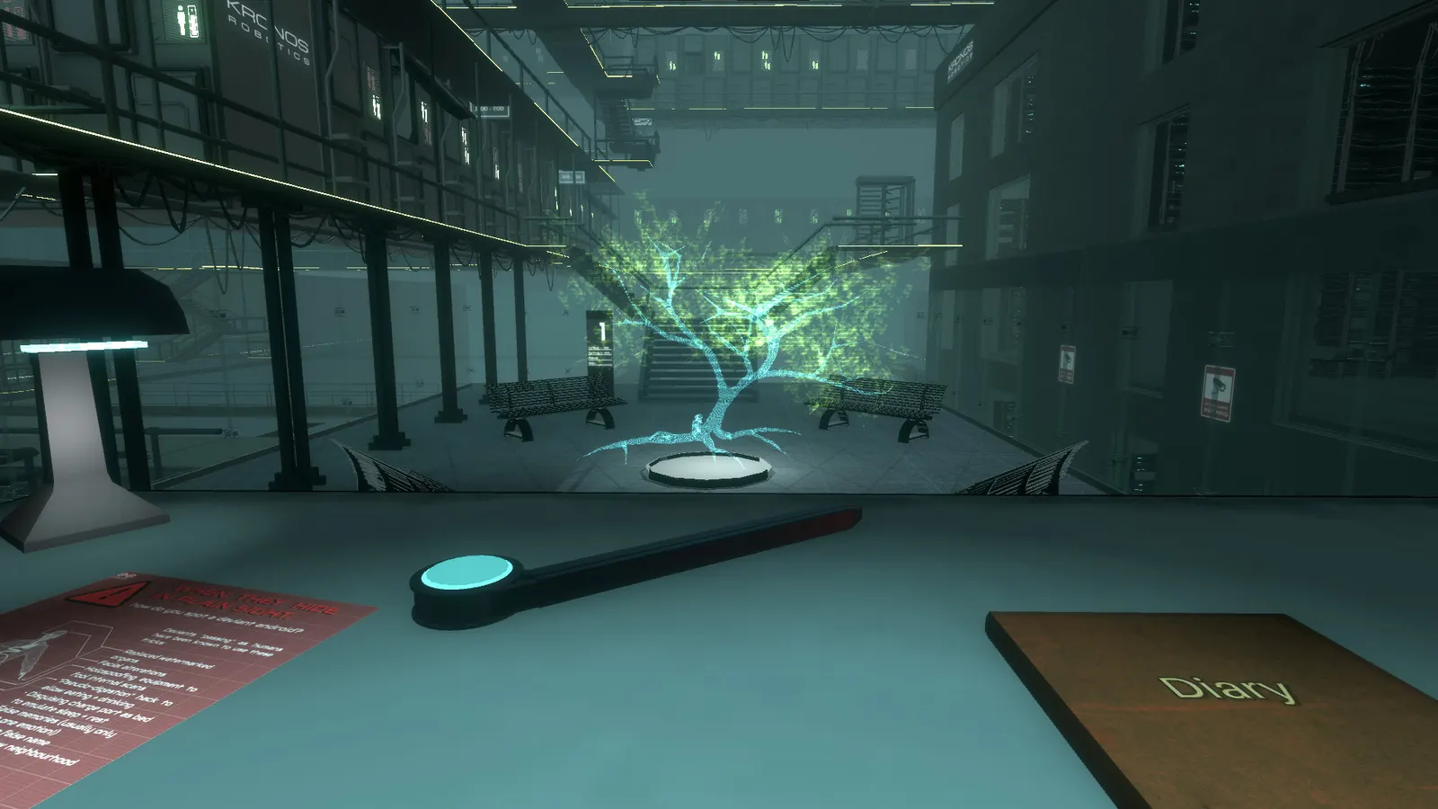 Silicon Dreams  |  cyberpunk interrogation media 3