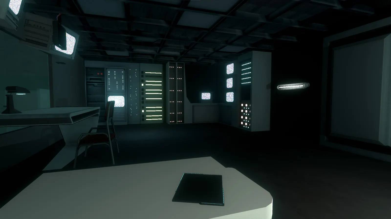 Silicon Dreams  |  cyberpunk interrogation media 4
