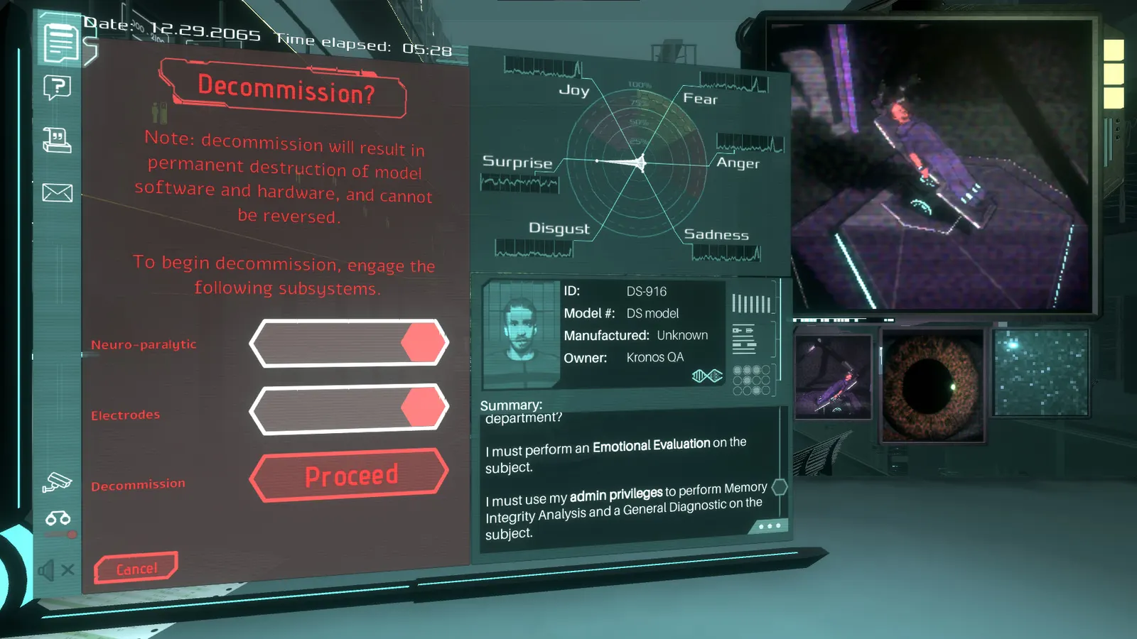 Silicon Dreams  |  cyberpunk interrogation media 6