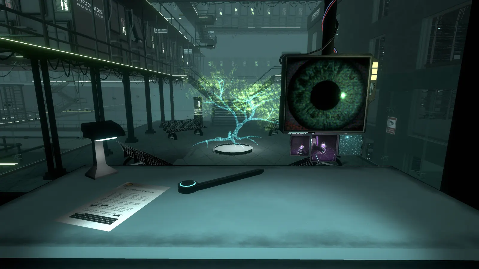 Silicon Dreams  |  cyberpunk interrogation media 8
