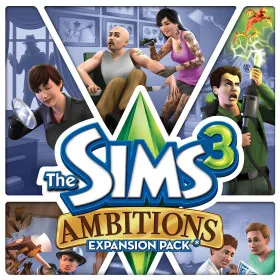 Обкладинка гри The Sims 3: Ambitions