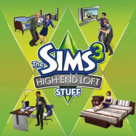 Обкладинка гри The Sims 3: High-End Loft Stuff