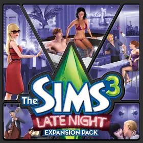 Обкладинка гри The Sims 3: Late Night