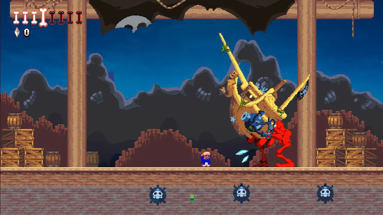 Skeleton Boomerang media 7