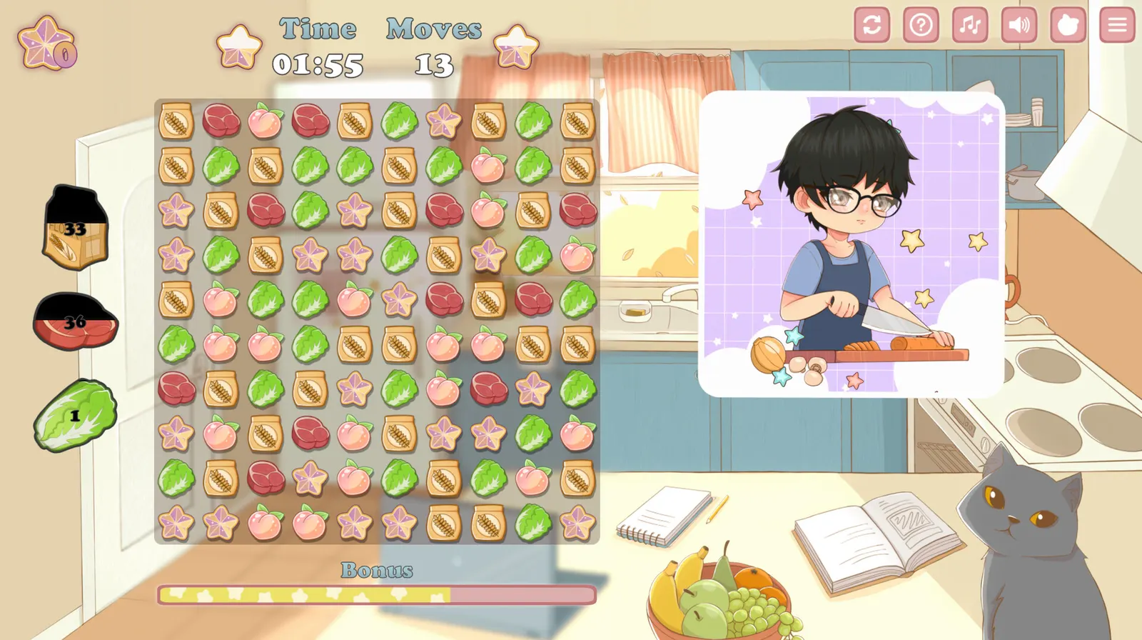 Tasty Bite: Food dating simulator media 4