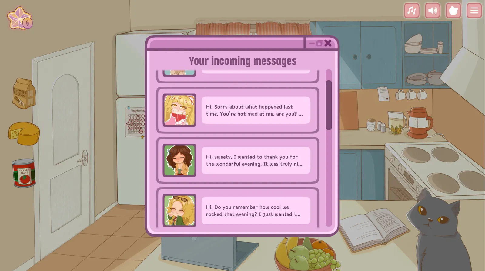 Tasty Bite: Food dating simulator media 13