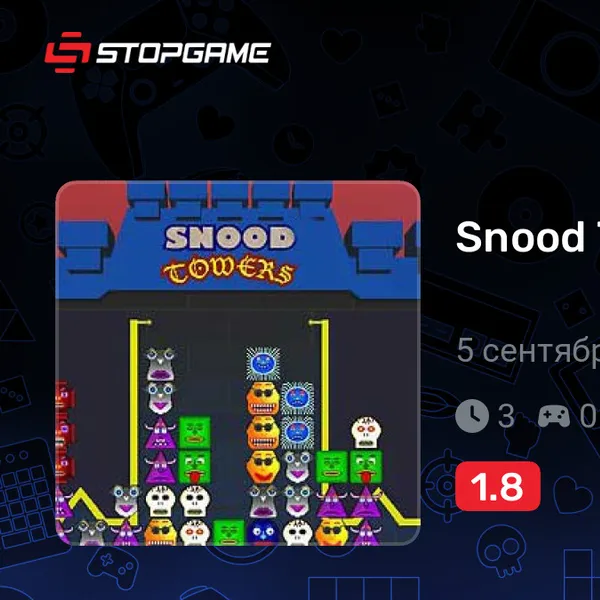 Обкладинка гри Snood Towers