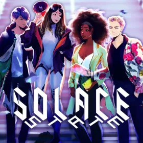 Обкладинка гри Solace State: Emotional Cyberpunk Stories