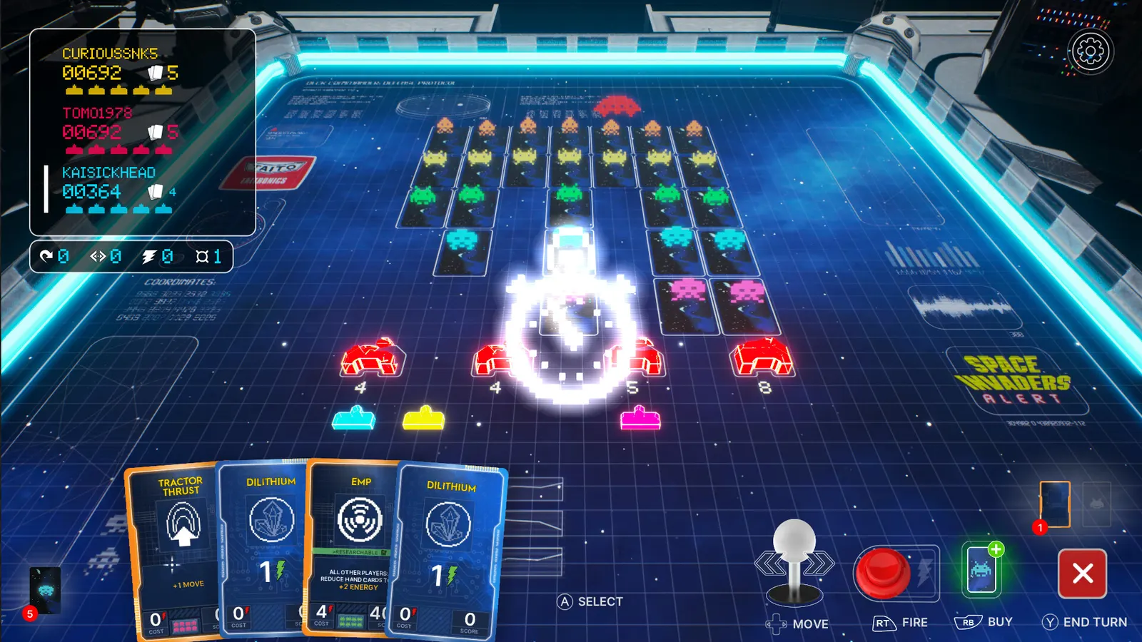 SPACE INVADERS: Deck Commander media 2
