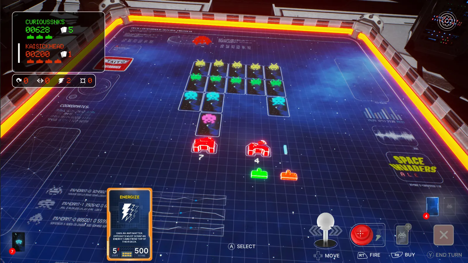 SPACE INVADERS: Deck Commander media 3