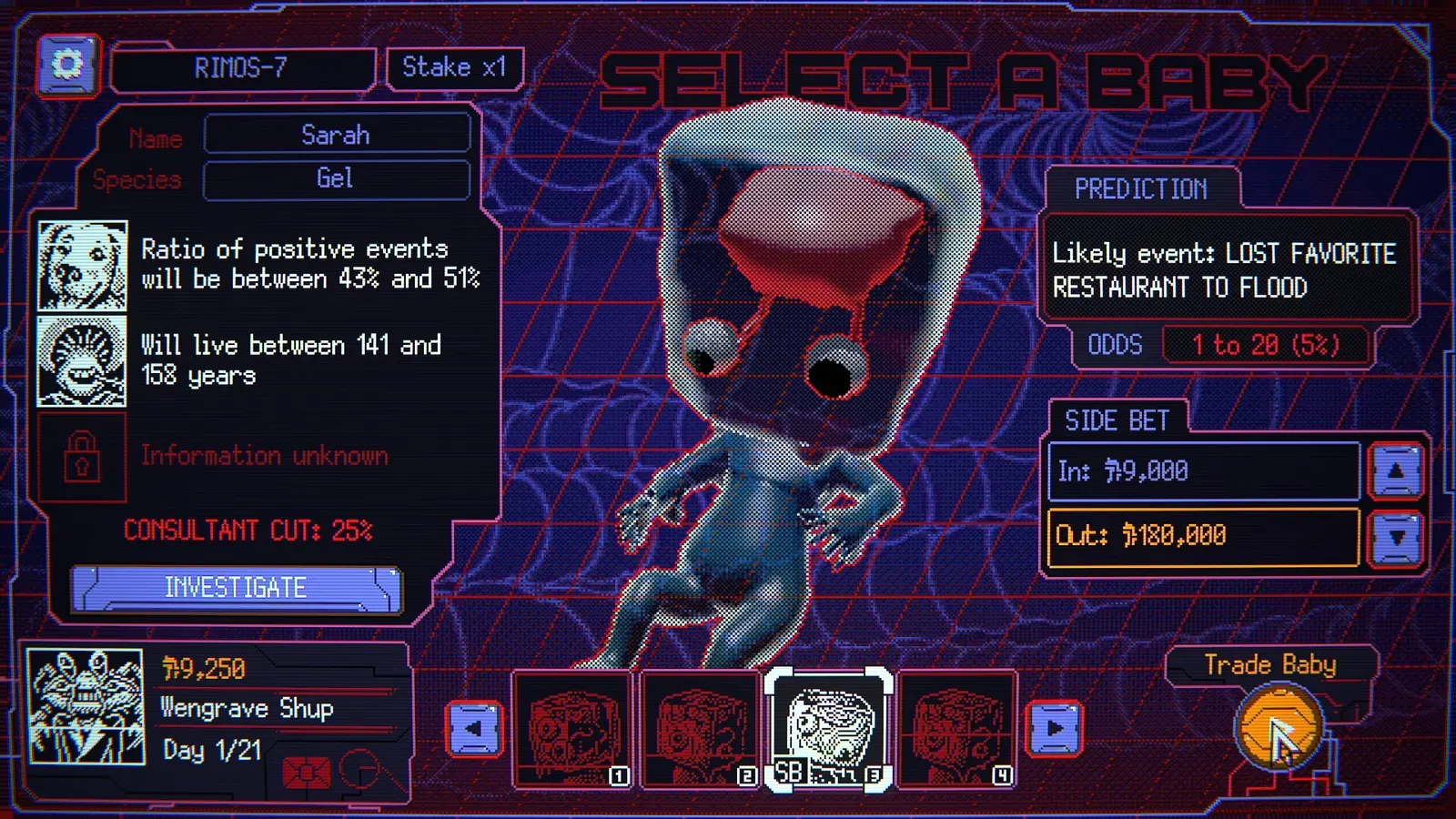 Space Warlord Baby Trading Simulator media 2