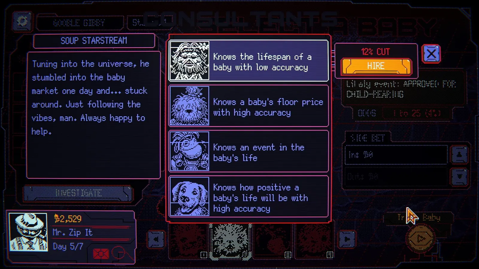 Space Warlord Baby Trading Simulator media 7