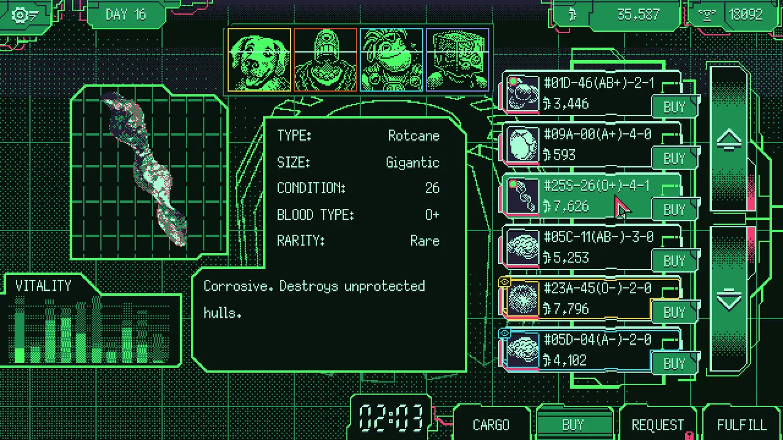 Space Warlord Organ Trading Simulator media 11