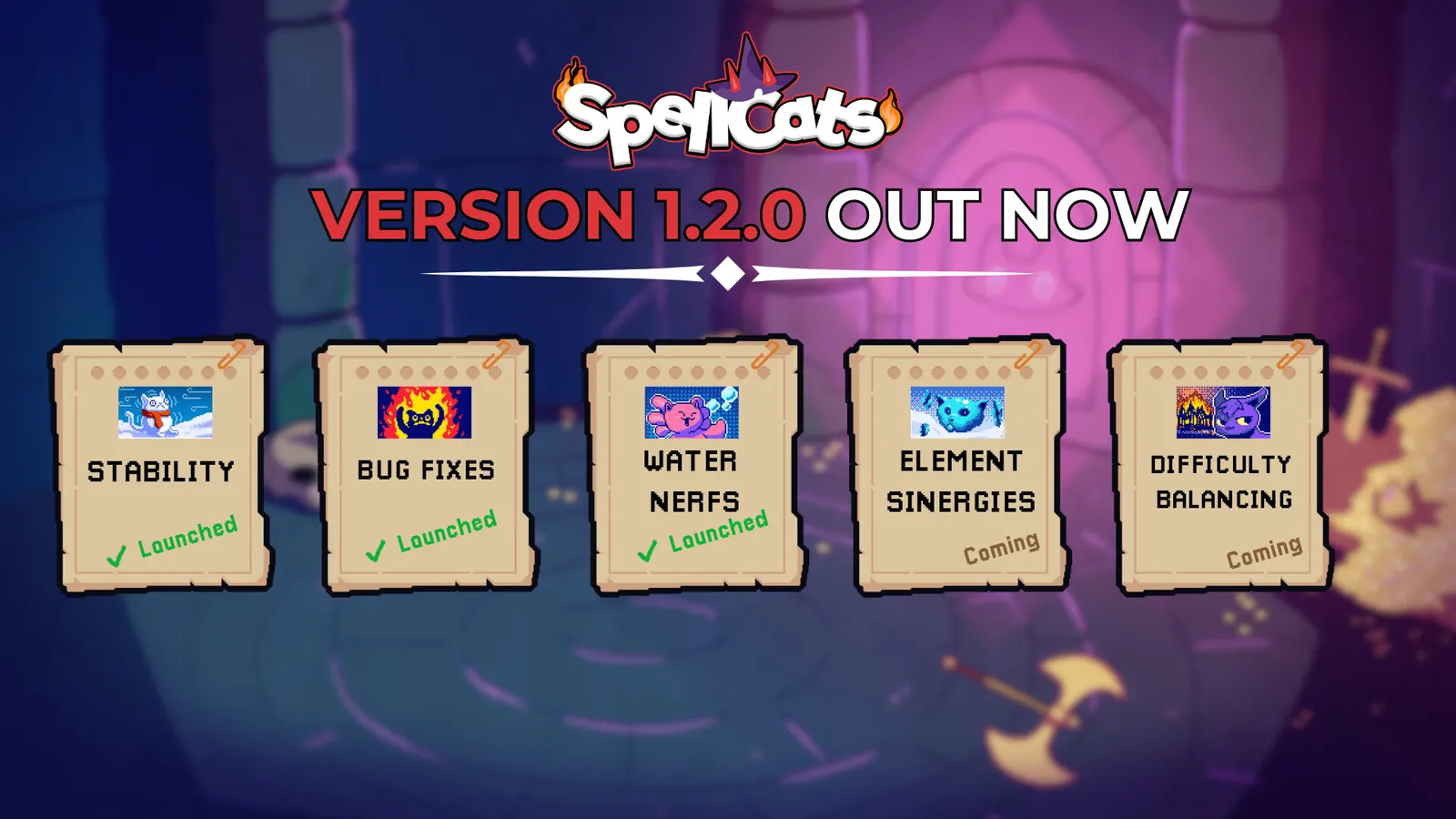 Spellcats: Auto Card Tactics media 3