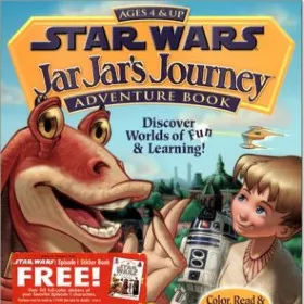 Обкладинка гри Star Wars: Jar Jar's Journey Adventure Book