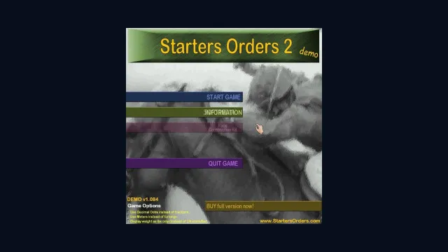 Starters Orders 2