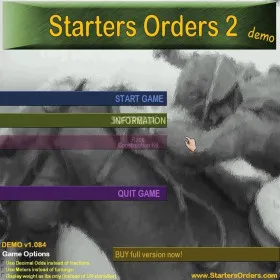 Обкладинка гри Starters Orders 2